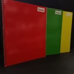 Cuaderno doble anillo 100 hojas genial